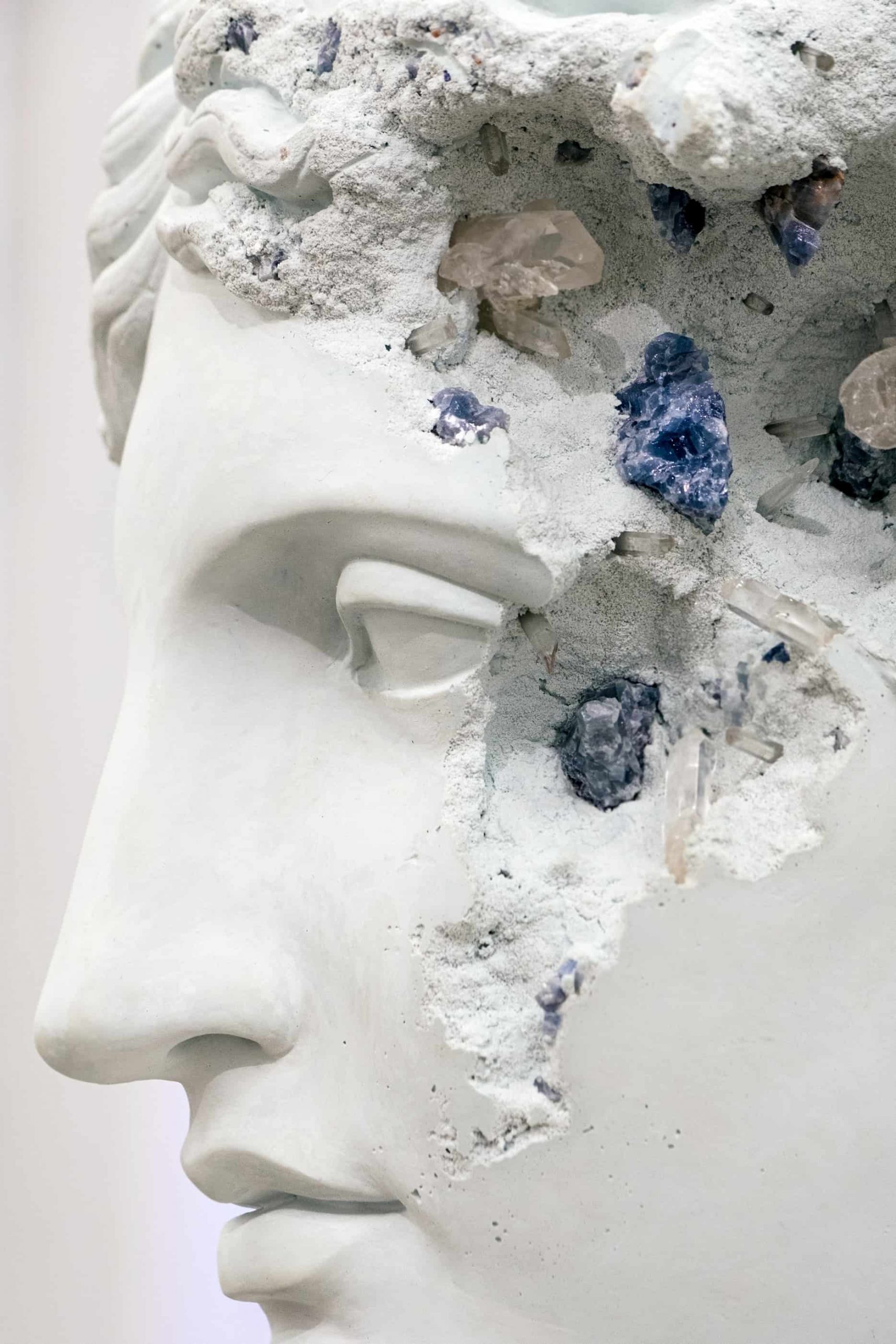 Daniel Arsham, PARIS, 3020, Perrotin. 📷 Olga Serjantu