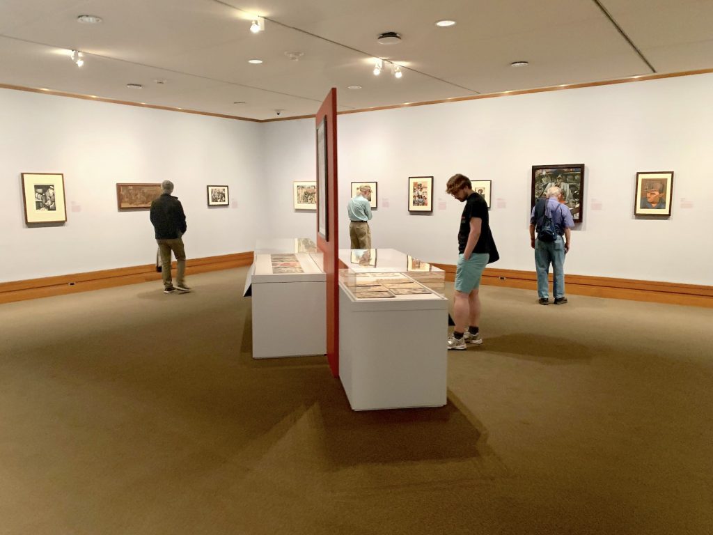 The first gallery of "Art for the Millions."