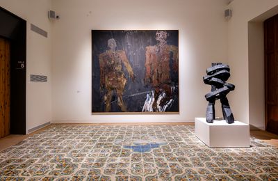 Exhibition view: Georg Baselitz, Hortensia Herrero Art Centre, Valencia (2023).