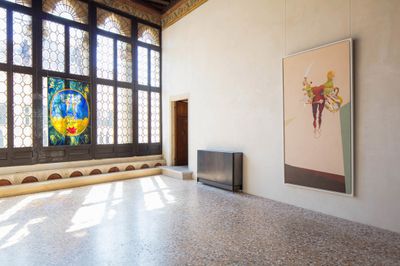 Exhibition view: Shahzia Sikander, Collective Behavior, Palazzo Soranzo Van Axel, Collateral Event of the 60th International Art Exhibition – LaBiennale di Venezia (20 April–24 November 2024).