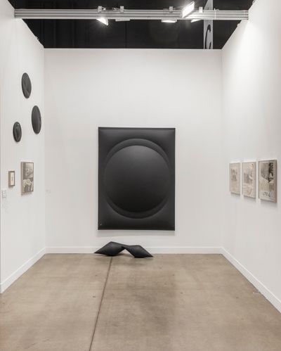Exhibition view: Franco Mazzucchelli at ChertLüdde, miart 2024, Milan (12–14 April 2024).
