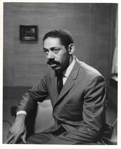 Portrait of Richard Mayhew taken on the occasion of his intended inclusion in the First World Festival of Negro Arts in Dakar, Senegal, 1966.