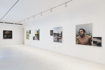 Exhibition view: Tyler Mitchell, Chrysalis, Gagosian, Davies Street, London (6 October–12 November 2022).