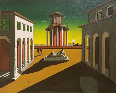 Giorgio de Chirico, Piazza d'Italia (1956–1958).