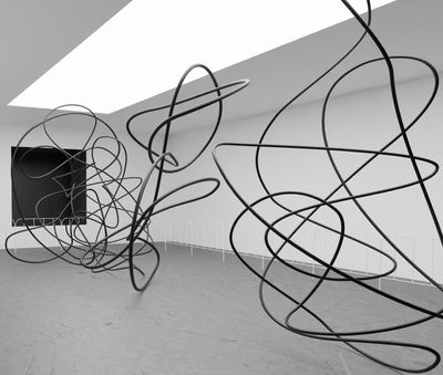 Liu Wei's installation at Cc Foundation (rendering).