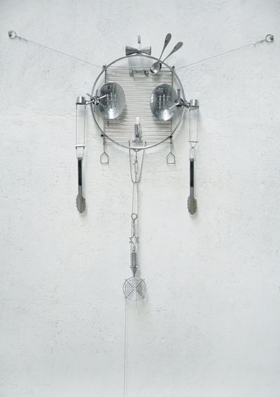 Li Tao, Small Kitchen Treasue (Baby Girl) (2024). Stainless steel components, dimensions variable.