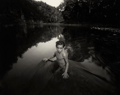 Sally Mann, The Last Time Emmett Modeled Nude (1987). Gelatin silver print.