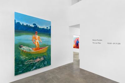 Marlon Portales, The Last Man (2024). Exhibition view: The Last Man, Spinello Projects, Miami (2 December 2024–11 January 2025).