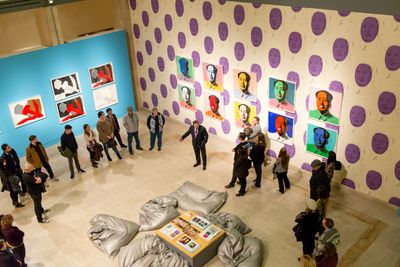 Exhibition view: Andy Warhol: Prints from the Collections of Jordan D. Schnitzer and His Family Foundation, Portland Art Museum (8 September 2016–1 January 2017).