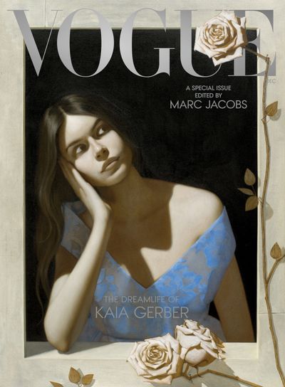 Anna Weyant Paints Model Kaia Gerber for 'Vogue' Cover Image 18