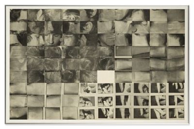 Giuseppe Penone, Svolgere la Propria Pelle [To Unravel One's Own Skin] (1970/71) (detail). Seven zinc-plate photo-collages, each mounted on panels. Published by Galleria Multipli, Turin, Italy. Each panel: 69.5 x 107 cm.