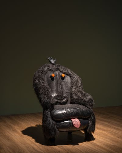 Exhibition view: Natasha Tontey, Primate Visions: Macaque Macabre, commissioned by Audemars Piguet Contemporary, Museum MACAN, Jakarta (16 November 2024–6 April 2025).