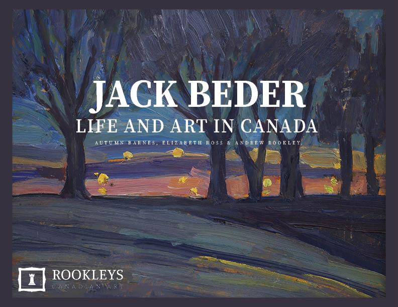 Book cover produced by Andrew Rookleys via Rookleys Canadian Art.