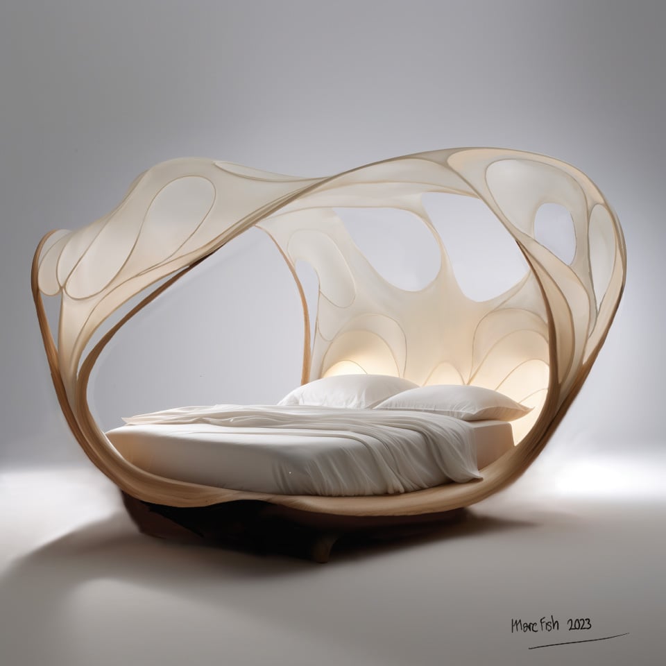 a canopy bed is ethereal 