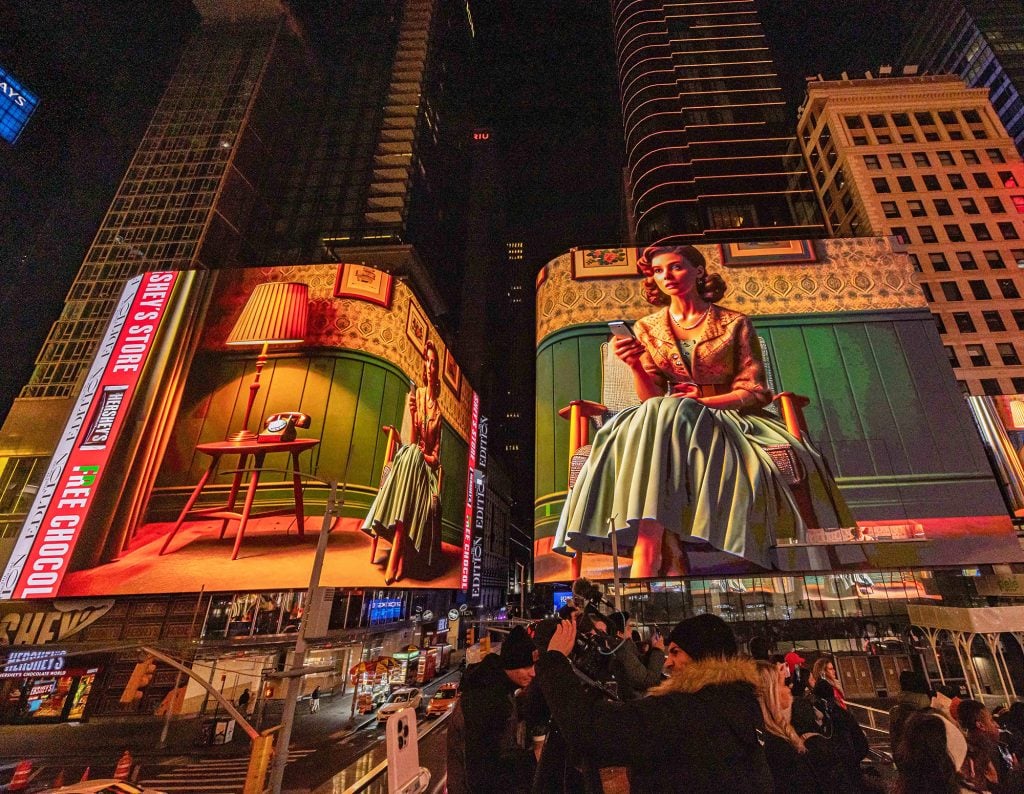 Laurie Simmons Times Square